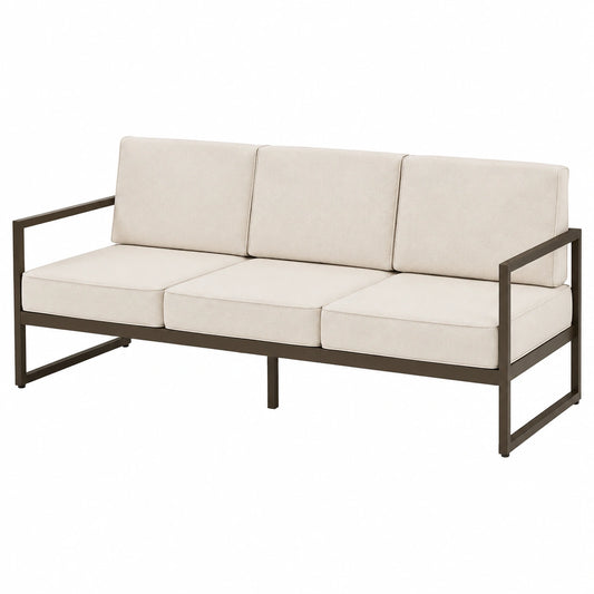 Sofa – 3-Sitzer, für Garten und Wintergarten