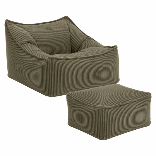 Sessel – 83 × 73 × 60 cm, Grün, für Wohnzimmer und Wintergarten
