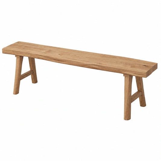 Bank – 140 cm, aus Holz, für Küche, Wohnzimmer und Schlafzimmer